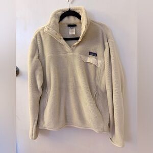 Patagonia Cream Fleece Jacket